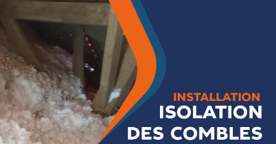Installation Isolation des combles à Thiviers